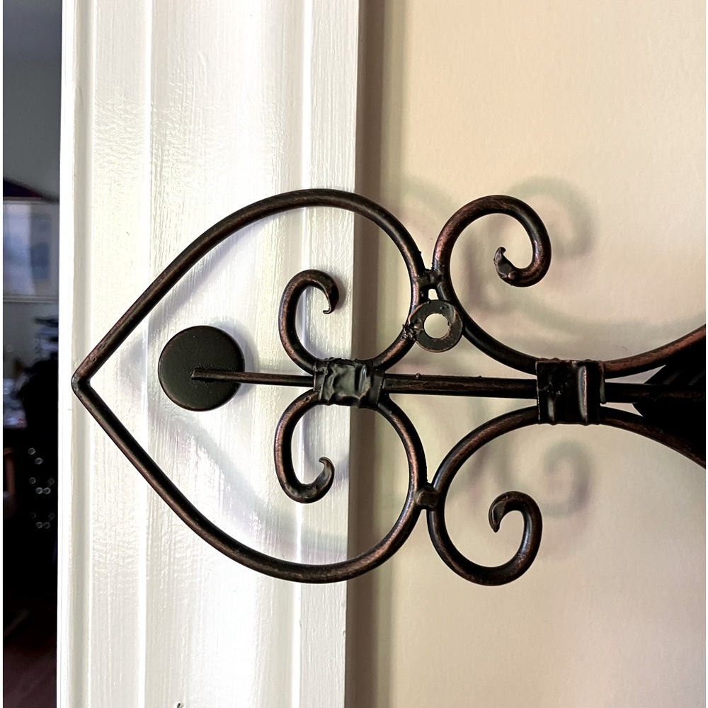 Used Wrought Iron Cross - Picture 5 of 6